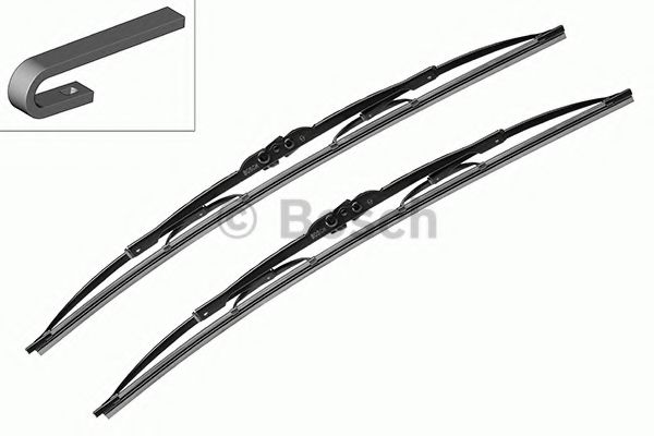 3397010271 BOSCH Щетки стеклоочистителя 530/380mm TWIN