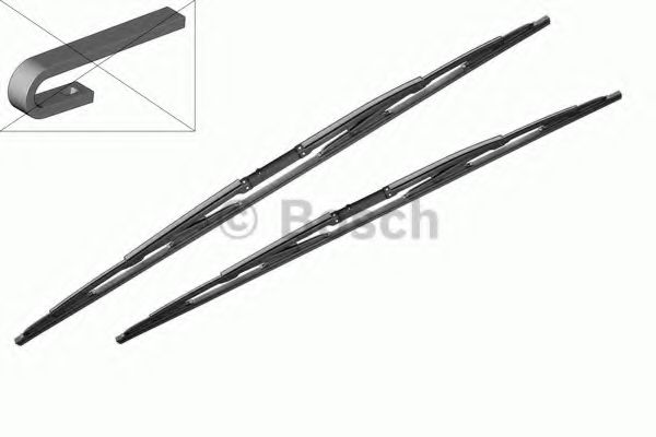 3397005808 BOSCH Щетки с.о. 650/650мм TWIN (808)