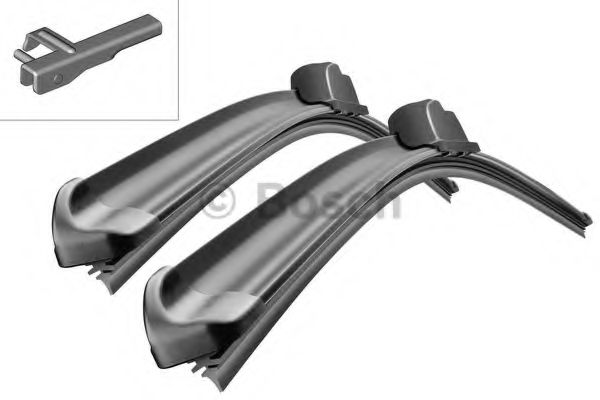 3397009053 BOSCH Комплект стеклоочистителей Bosch Aerotwin 600/600 Side Pin 17 A053S