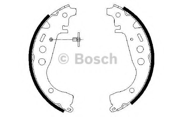 0986487589 BOSCH колодки барабанные toyota yarisyaris verso 99>