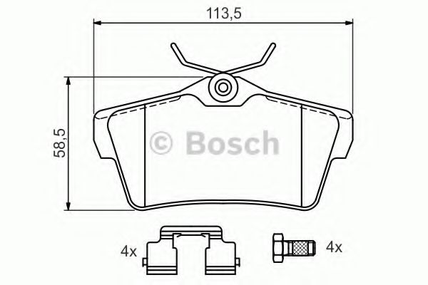 0986494192 BOSCH fiat scudo 2.0i1.6-2.0d multijet 07- r