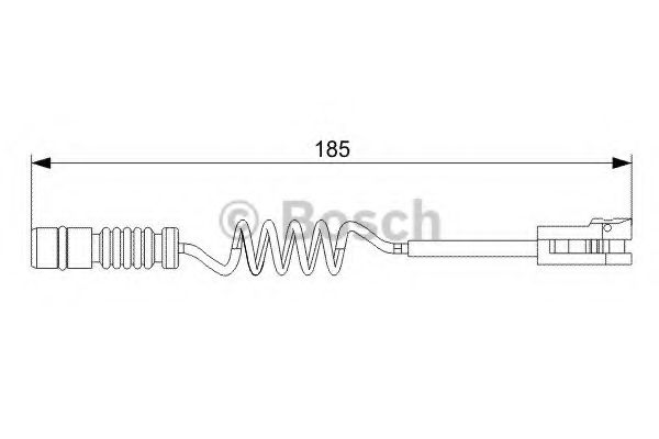 1987473007 BOSCH Датчик износа торм. колодок MB/VW SPRINTER/LT 96-