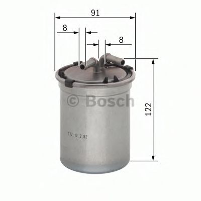 0450906464 BOSCH Фильтр топливный