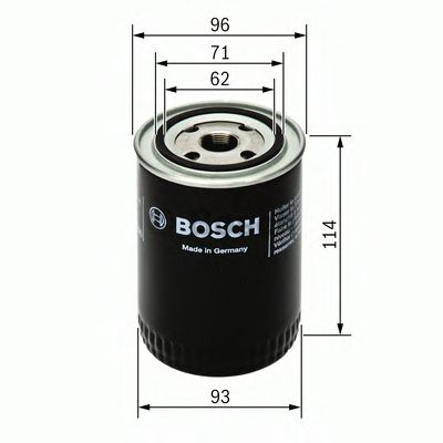 0451104014 BOSCH Фильтр масленный