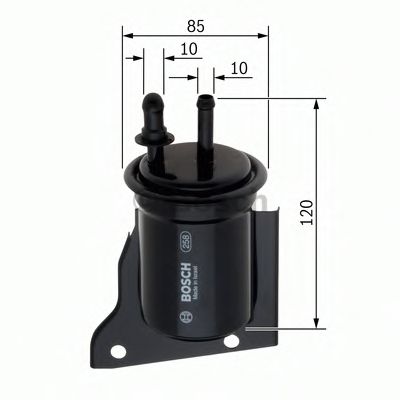 0986450114 BOSCH Фильтр топливный
