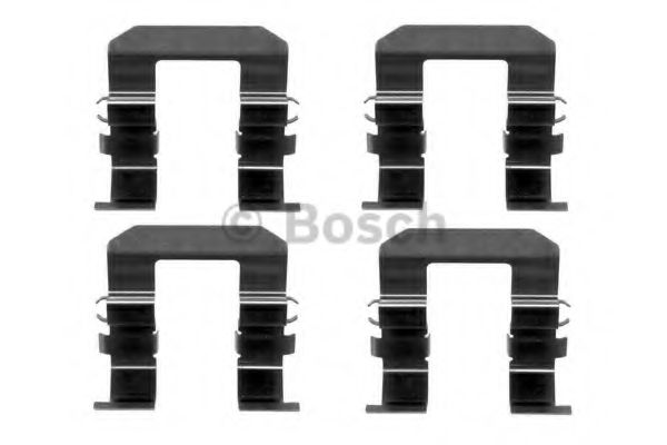 1987474444 BOSCH Комплект монтажный дисковых тормозных колодок