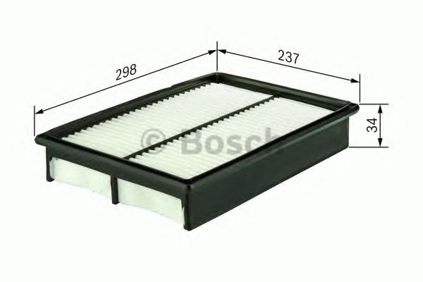 1987429180 BOSCH Фильтр воздушный SORENTO 2.4-3.5 2-