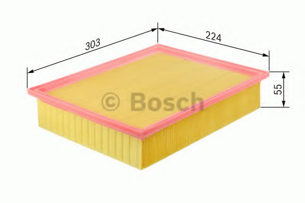 F026400099 BOSCH Фильтр воздушный