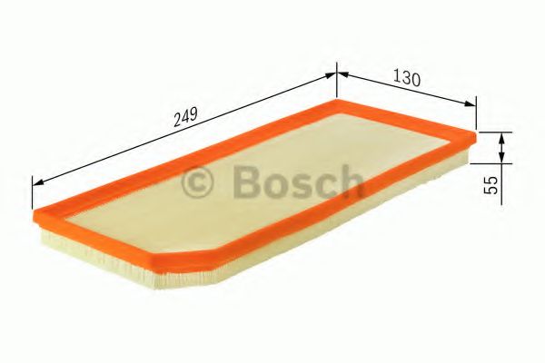 F026400137 BOSCH Фильтр воздушный HYUN/KIA I20/SOUL/VENGA 08-