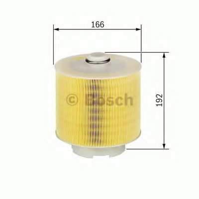 F026400198 BOSCH фильтр воздушный audi a6 2.43.24.2 04-