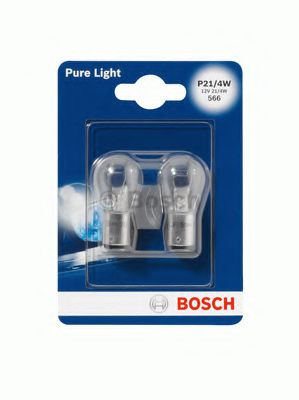 1987301015 BOSCH Лампа Pure Light Standart P214W 12V [214W] [блистер] [комкт 2 шт]