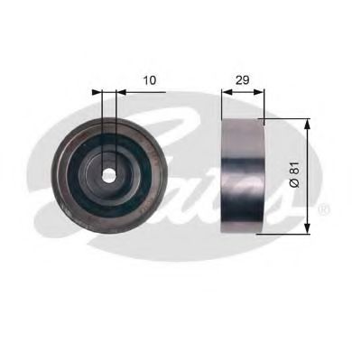 T42305 GATES Ролик ремня грм vag 1.6-2.0tdi 03-