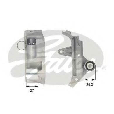 T43025 GATES Натяжитель ремня ГРМ AUDI A4A6VW PASSAT B5 1.8