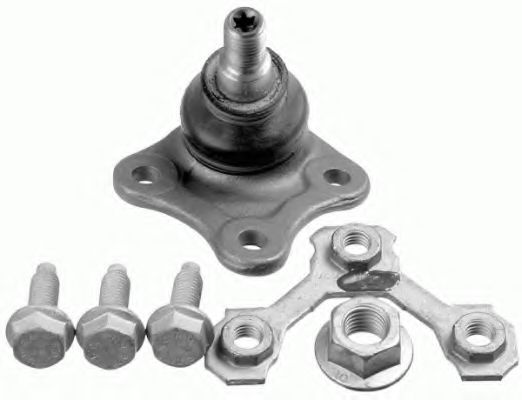 1761902 LEMFORDER Опора шаровая VAG A3/OCTAVIA/BORA/GOLF 4 98- нижн.лев.