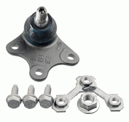 2552502 LEMFORDER Опора шаровая VW POLO 01- нижн.прав.