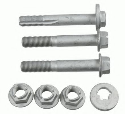 3769301 LEMFORDER Болт-эксцентрик BMW M14*1.5 (3 болта+шайбы+гайки) сход-развала зад рычагов