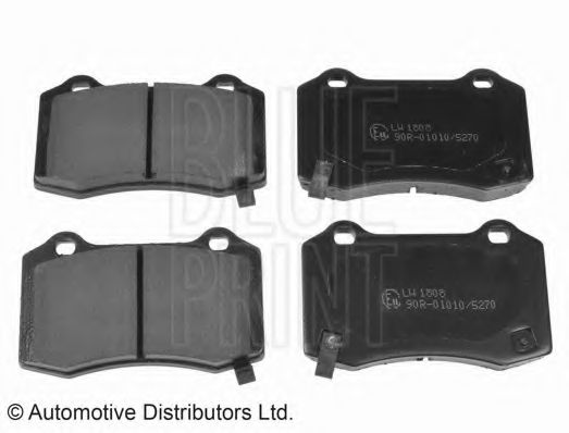ADA104206 BLUE PRINT Колодки тормозные задние