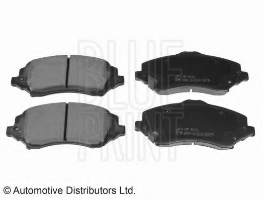 ADA104213 BLUE PRINT колодки пер jeep wrangler iiicherokee 07-dodge nitrojourney 07-chr grand voyager 07-