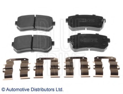 ADG042119 BLUE PRINT комплект колодок дисковых hyundai ix35 10-, kia s