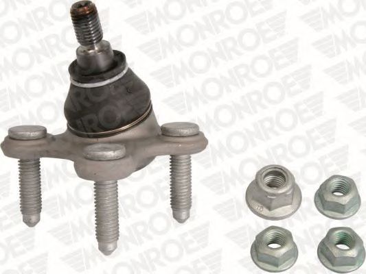 L29576 MONROE Опора шаровая audi: a3 03-12, a3 12-, a3 limousine 13-, a3 sportback 04-13, a3 sportback 12-, a3 08-13, a3 13-, q3 11-, seat: altea 04-, altea xl 06-, leon 05-12, l