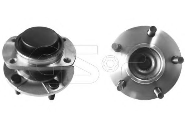 9400112 GSP Подшипник-ступица зад.dodge caravan chrysler voyager iv без абс 00-08