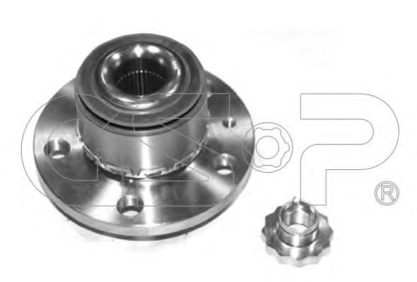 9336001K GSP Ступица +abs к-кт audi a2/se/sk/vw 99- с гайкой