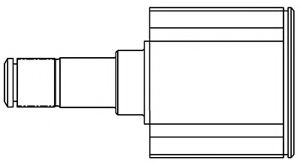 661011 GSP ШРУС КПП VW/AUDI GOLF V, PASSAT, TOURAN 1.6-2.0FS