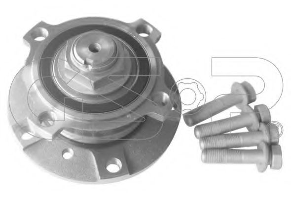 9400001K GSP Ступица с подшипником bmw 5 e39 95-03 пер.