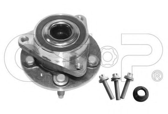 9333080K GSP Ступица с подшипником opel astra jchevrolet cruze 15 d105x 09- пер.