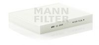 CU2545 MANN Фильтр салона VAG A1/IBIZA/FABIA/ROOMSTER/POLO