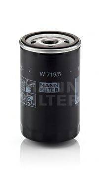 W7195 MANN Фильтр масляный AUDI 80/100/VW G2/G3/PASSAT 1.6/1.8/2.0/2.3