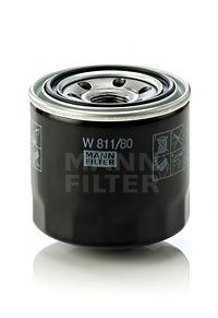 W81180 MANN Фильтр масляный HYUNDAI/KIA/DA/MITSUBISHI/NISSAN W81180 Mann