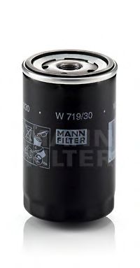 W71930 MANN Фильтр масляный AUDI 80/100/A4/A6/VW G3/PASSAT 1.6-4.2