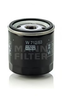 W71283 MANN Фильтр масляный W71283 Mann