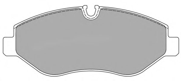 FBP1520 FREMAX колодки торм.пер.