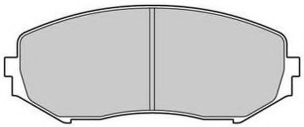 FBP1735 FREMAX Комплект тормозных колодок дисковый тормоз