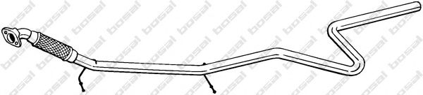 965129 BOSAL Приемная труба
