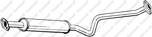 284099 BOSAL Глушитель NISSAN PRIMERA P12 2- 1.8