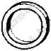 256708 BOSAL Прокладка глушителя toyota camrycarinaprevia 2.02.22.4 16v 96