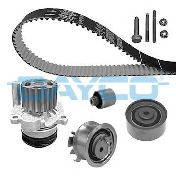 KTBWP4410 DAYCO ремень грм [141 зуб.,30mm] + 3 ролика+помпа