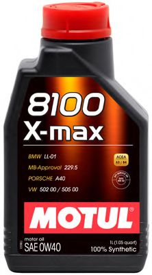 104533 MOTUL Масло моторное Motul 0W-40 8100 X-max 0W-40 5 л