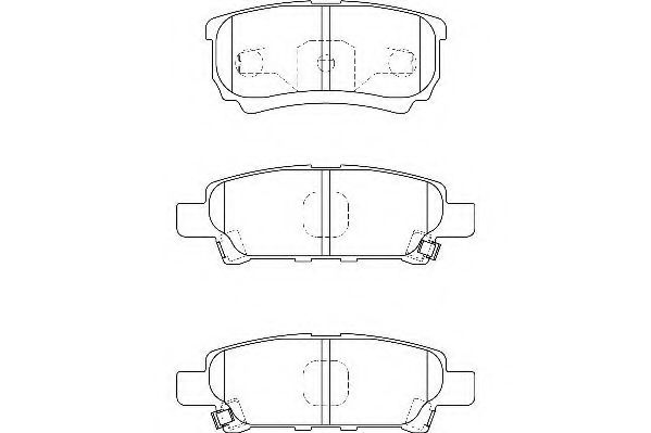WBP24014A WAGNER колодки дисковые з. mitsubishi outlander 2.0mpi2.4i 03>