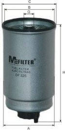 DF325 MFILTER FORD
