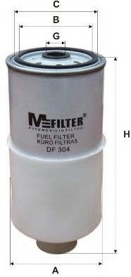 DF304 MFILTER Топливный фильтр