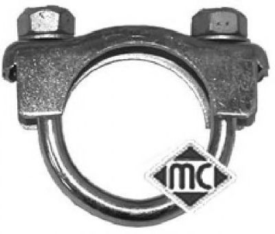 00596 METALCAUCHO Хомут глушителя d53mm u