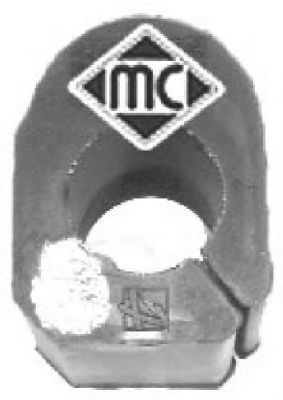 04167 METALCAUCHO втулка стаб ren clio iimeganescenic iii пер центр d24mm