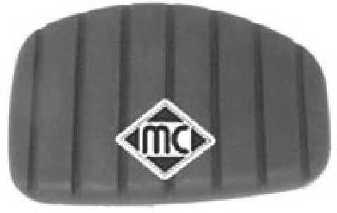 04717 METALCAUCHO Накладка на педаль Clio II Kangoo