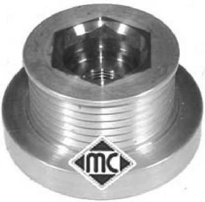04729 METALCAUCHO шкив генератора dac loganren lagunameganescenic 1.4-1.6 16v1.9dti 97-