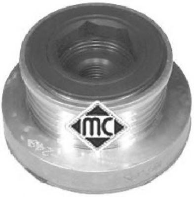 04947 METALCAUCHO шкив генератора dac loganren cliokangoomeganescenic 1,5dci 01-