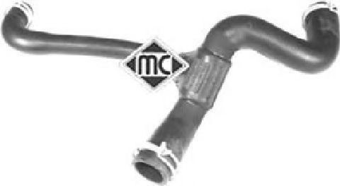09130 METALCAUCHO патрубок радиатора низ